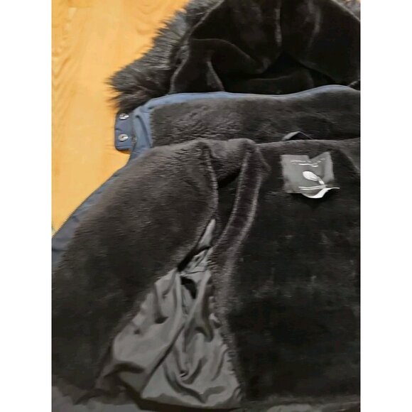 ZARA Black Wind Protection Down Puffer Jacket Winter Coat Size XS EUC - Picture 11 of 13